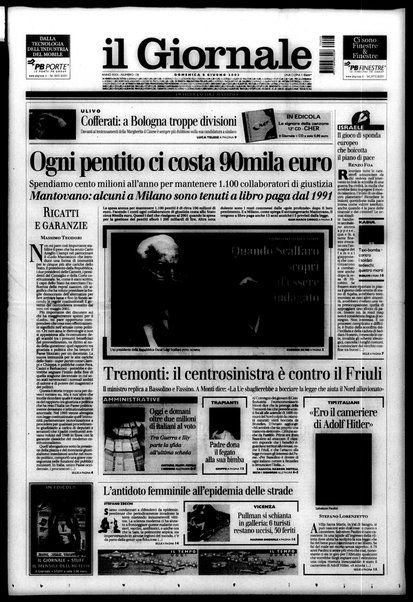 Il giornale : quotidiano del mattino